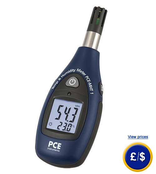 Further information: Mini Hygro-Thermometer PCE-MHT 1