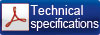 Technical specifications  for the Coating Analyzer PCE-CT 27