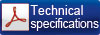 Technical specifications for the PCE-EM 30 radiation meter