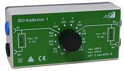 PCE-UT 512 insulation meter: ISO 1 Resistance calibrator.