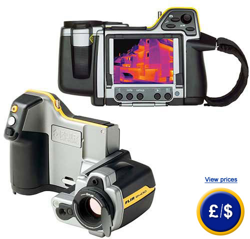 IR camera Flir B series with a resolution of up to 320 x 240 pixels.