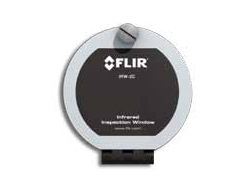 Assembly- and application example of the IR inspection window FLIR IRW-Series
