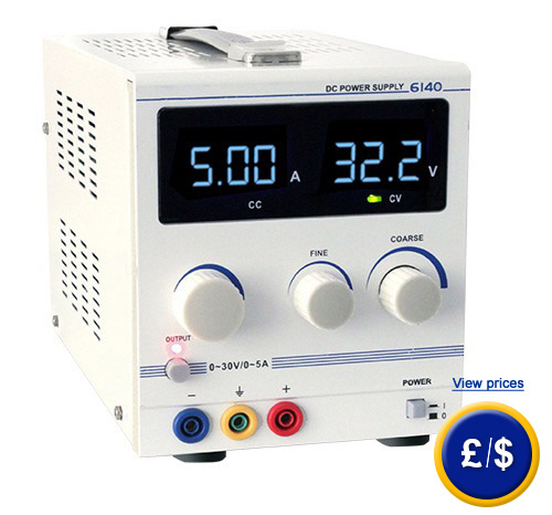 Information for the Laboratory Power Supply  - DC PKT 6140