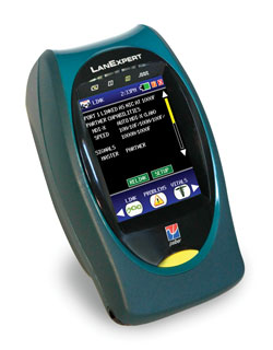 LAN cable tester LanExpert: application