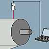 Measurement of roll thickness series DLS-C.