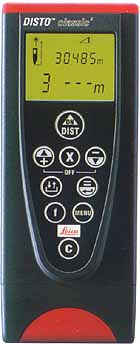 The well known Distance Lasermeter Disto Classic4 with pythagoras function