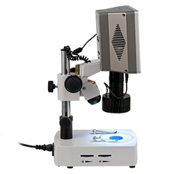 The mechanical 3D-microscope PCE-IVM 3D with view from side