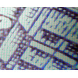 This image shows the markings of the  ticket which is right under  the Microscope PCE-MM 200