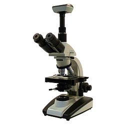 Here is the PCE-TM 2000 laboratory microscope with optional camera.