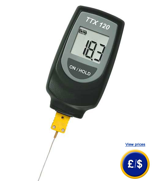 Mini-Thermometer with K-Type Connection TTX 120