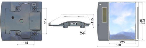 Size of modular scale PCE-TB