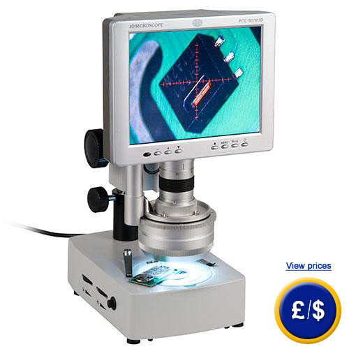 Motorized 3D-Microscope PCE-MVM 3D