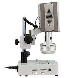 The motorized 3D-microscope PCE-MVM 3D with view from side