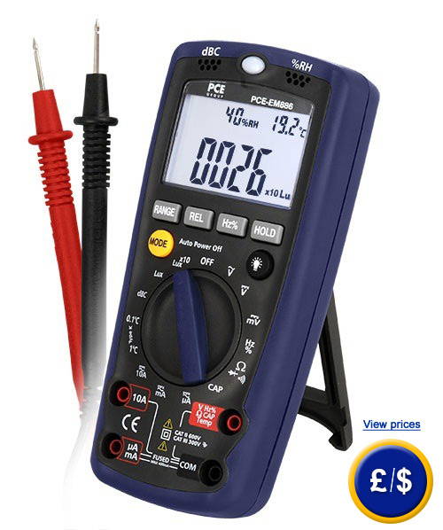 Multifunction Meter PCE-EM 886