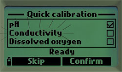 Practical quick calibration mode
