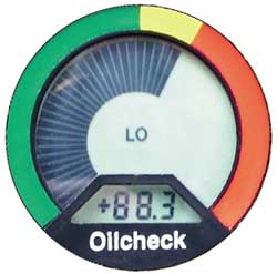 Oil Tester Oilcheck OLK605 display