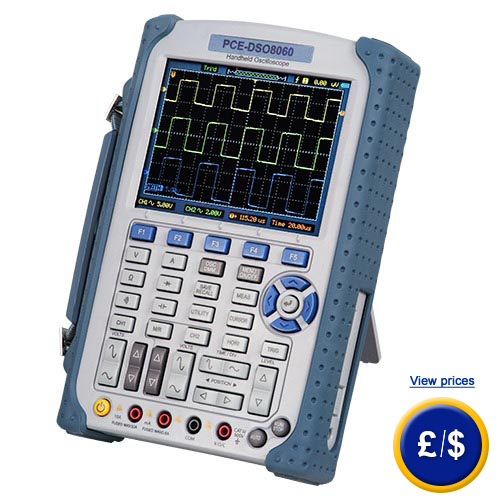 The Oscilloscope PCE-DSO8060