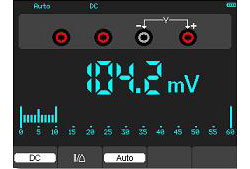 Oscilloscope PCE-DSO8060 with multimeter