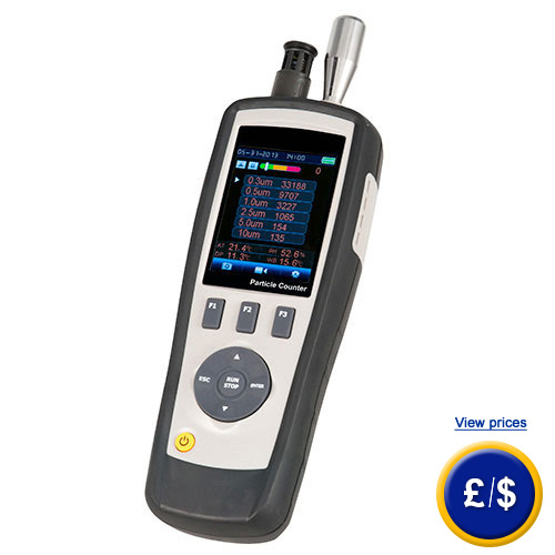 More information on the particle counter PCE-PCO 1
