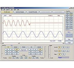 Software for the Oscilloscope PCSU1000 for PC