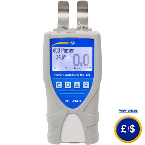 Paper Moisture Meter PCE-PM 3