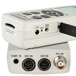 Connections of the pH meter PCE-PHD 1