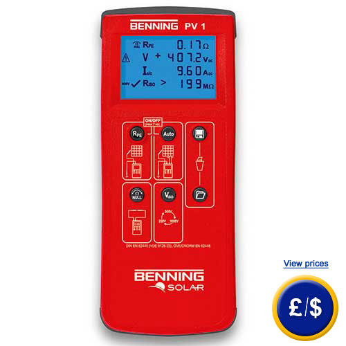 Photovoltaic Installation Tester PV 1