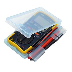 Here is the PCE-PMM 1 multimeter in the plastic box that it comes with.