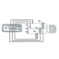 PCE-830 power anlayser: connecting the amp clamps