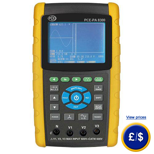 PCE-PA 8300 Power Analyser