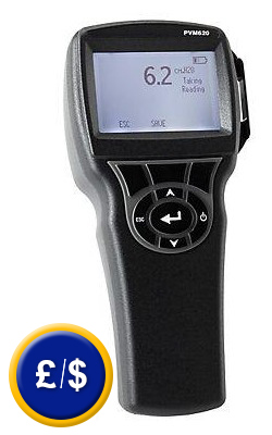 Pressure manometer with Pitot tube with high accuracy, data logging function and software.