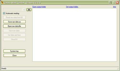 Software Radioactivity Meter GAMMA SCOUT