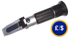 PCE-SG refractometer for coolants, anti-freeze and cleaning products.