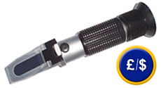 PCE-028 refractometer for determining salt content in food