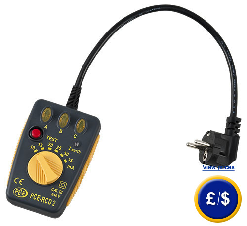 The Residual Current Device PCE-RCD 2