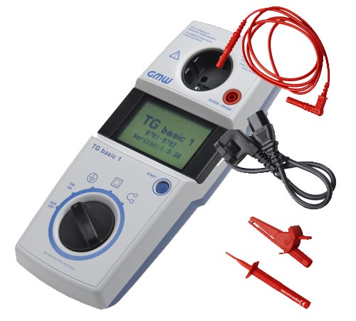 Safety Tester TG basic 1 delivery content