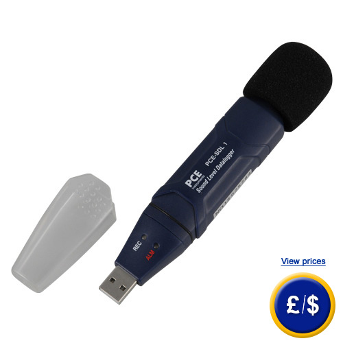 Sound level meter PCE-SDL 1 with a memory function