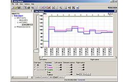 here is the software in use for the PCE-DSA 50 sound level meter