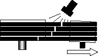 PCE-OM 100A / PCE-OM 200 stroboscopes: stroboscope incorrectly measuring a conveyor belt