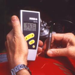 Coating Thickness Meter Surfix F in usage