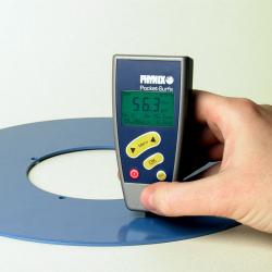 coating thickness measurement with the pocket gauge F
