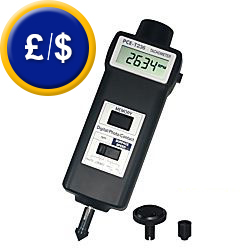 the PCE-T236 handheld tachometer