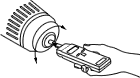 measurement of rotational speed with contact to object