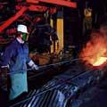 using the PCE-IR10 temperature tester in the steel industry