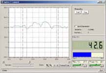 CT Connect software for the PCE-IR10 temperature tester.