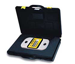 Carrying case of the Tension Tester TZL.