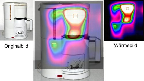 Examples of use of thermal camera PCE-TC 2.