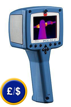 the PCE-TC 4 thermal camera