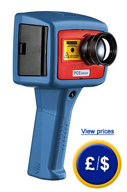 front view of the pce-tc 6 thermal camera