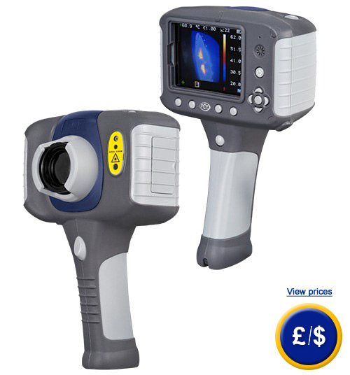 Thermal Imager PCE-TC 3D for inspection in construction is an essential measuring instrument for any power adviser.